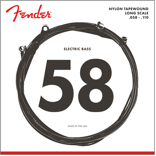 Fender Snaren Bas .058 - .110 Nylon Tapewound