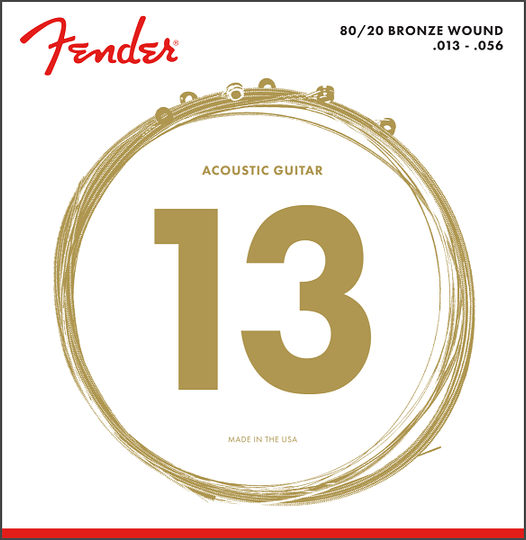 Fender Snaren Akoestisch Bronze .013 - .056