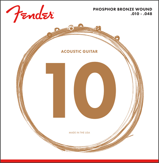 Fender Snaren Akoestisch Ph. Bronze .010 - .048