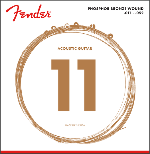 Fender Snaren Akoestisch Ph. Bronze .011 - .052