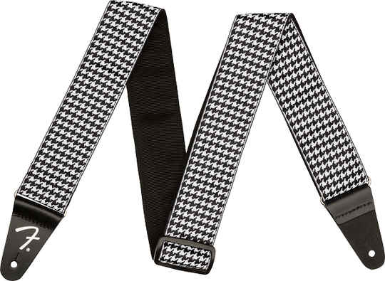 Fender Houndstooth Strap White