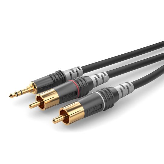 Sommer Minijack &gt; 2x RCA 1,5m