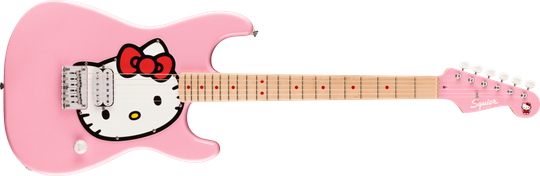 Squier Limited Edition Hello Kitty Stratocaster Pink