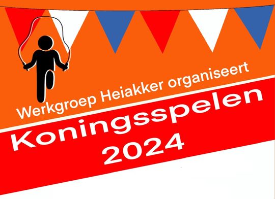 Koningsspelen in de Heiakker: dinsdag 23 april