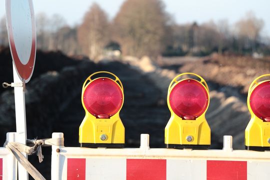 Werkzaamheden fietsoversteken