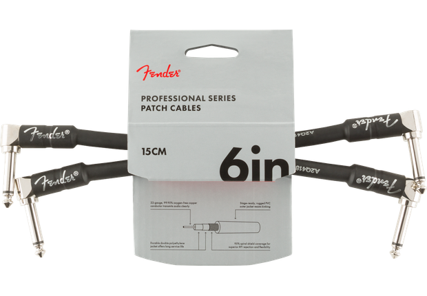 muziek service schijndel fender pro patch cable 15cm.png