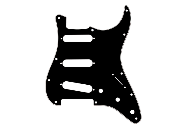 muziek service schijndel fender strat slagplaat bk.png